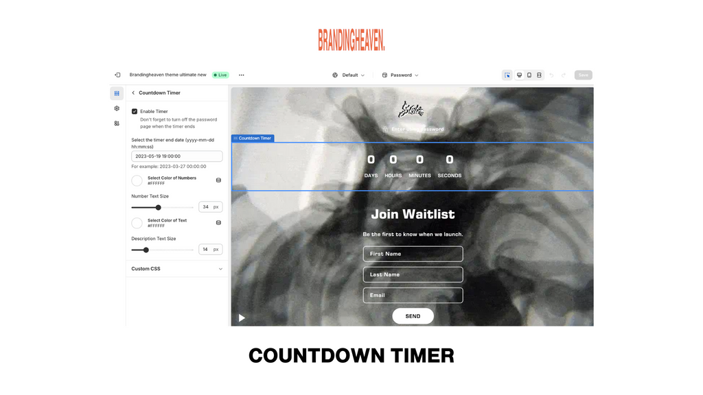 PREMIUM SHOPIFY WEBSITE BUILD [VIDEO BACKGROUND + 3D SPINNING LOGO]  24HR BUILD