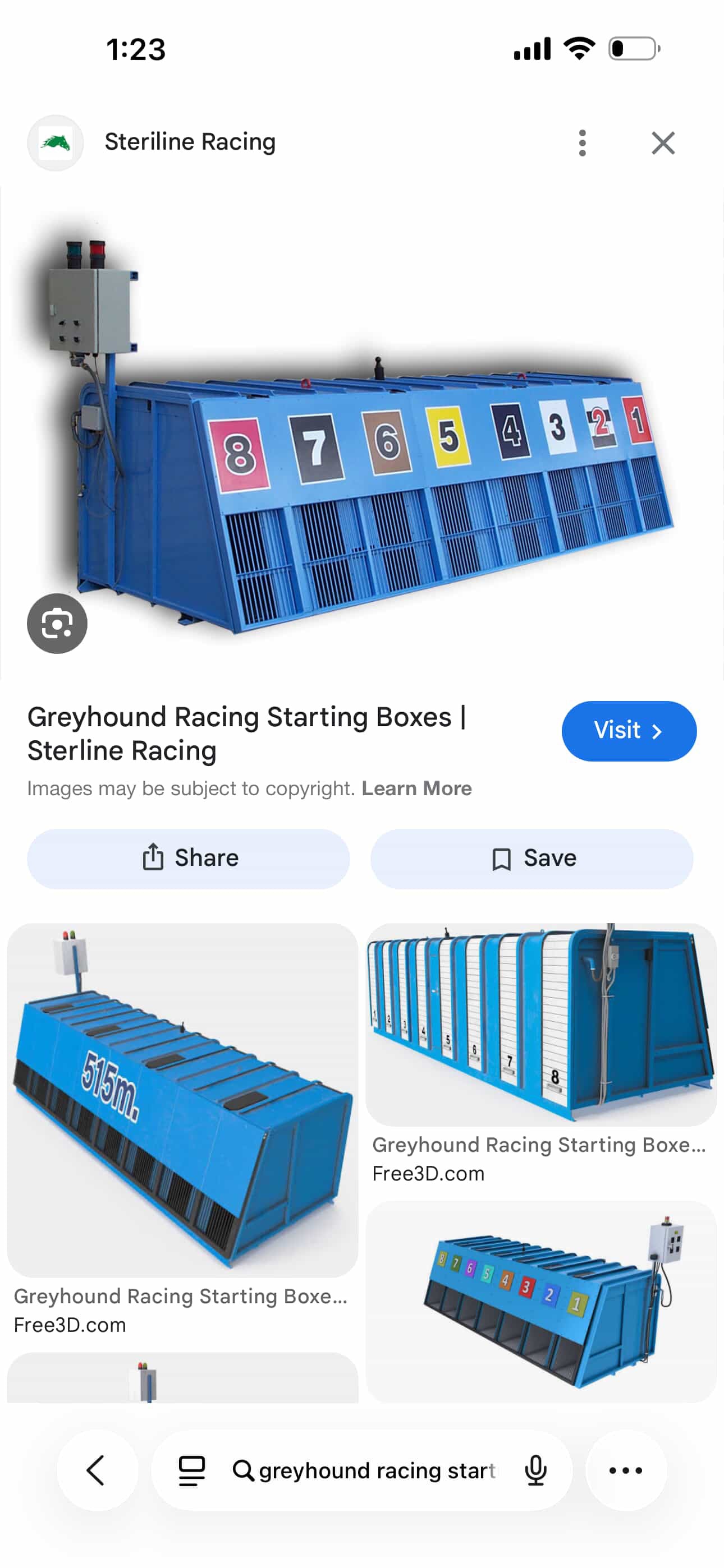 Bespoke website build - dog cage (3d) + bet slips @havinmywayvito