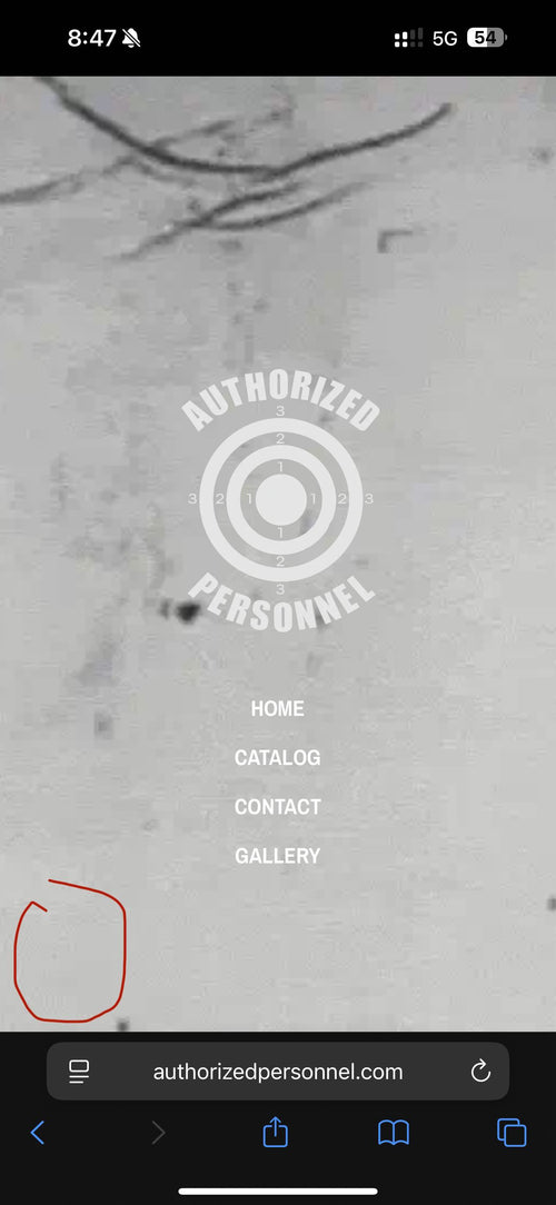 Authorized personell - 3d logo addition