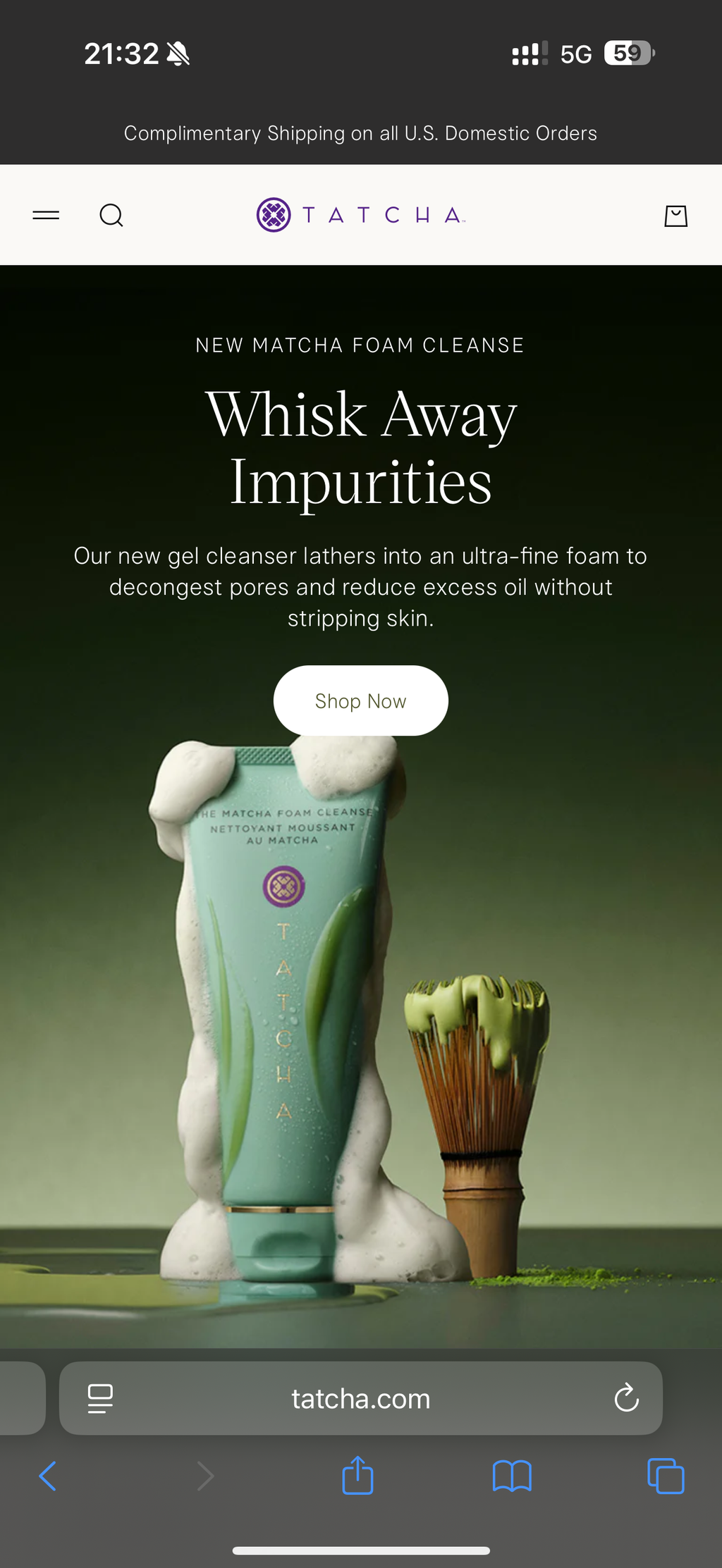 EMAZA Skincare - website redesign