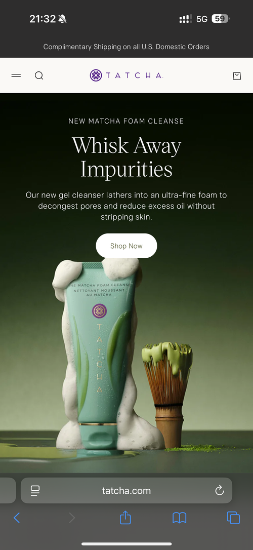 EMAZA Skincare - website redesign
