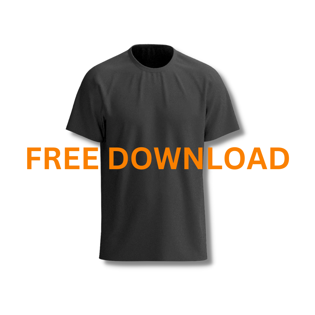 FREE 3D Tshirt Mockup + Tutorial - Fully Customisable [Read Description]