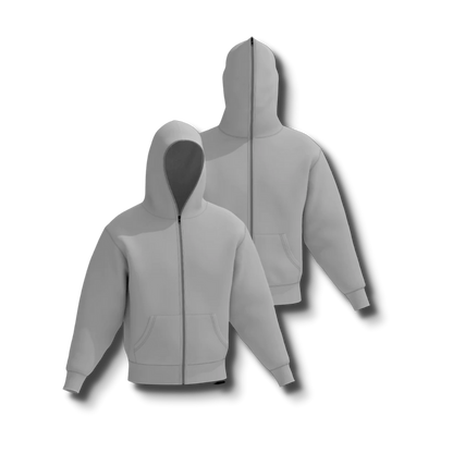 FREE 3D Full-Zip Hoodie Mockup - Fully Customisable [Read Description]
