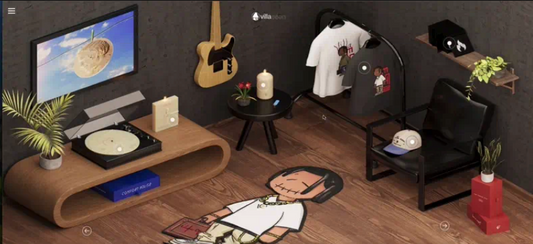 Website UPGRADE - 3d image with clickable links (Digital Ost)