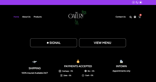 Bespoke (NON- SHOPIFY WEBSITE) Cavities